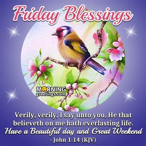 good morning and happy friday blessings